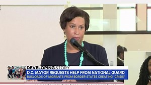 378K views · 10K reactions | MIGRANT "CRISIS" IN WASHINGTON: The city’s mayor has requested the help of the National Guard to assist with an influx of migrants arriving by bus. ABC’s Mona Kosar Abdi reports. | World News Now | Facebook