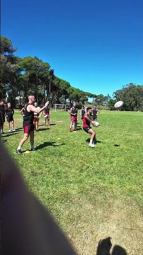 RUGBY PASSING DRILL