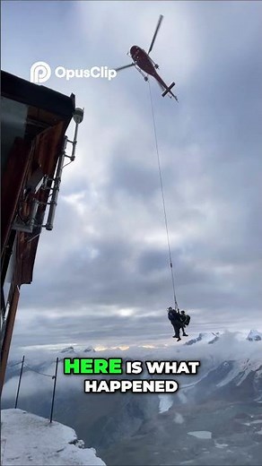 Matterhorn helicopter rescue - solvay shelter