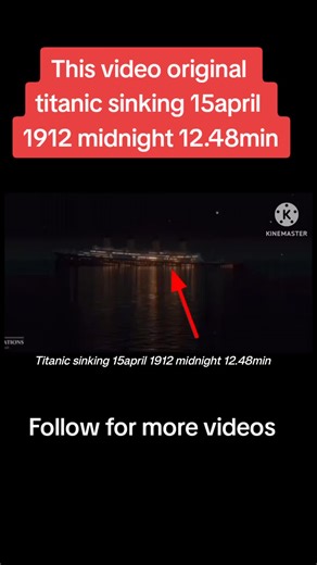 Original Titanic Sinking 1912: Real Footage Inside the Sea