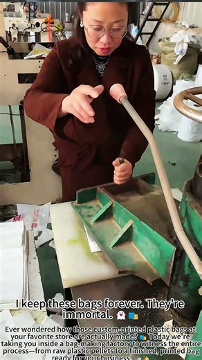 Custom Plastic Bags: From Pellets to Product! 🛍️⚡