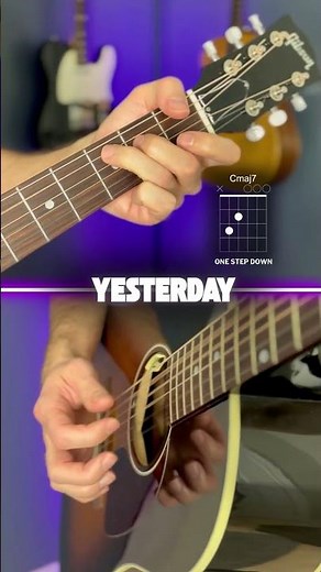 yesterday (the beatles) guitar tutorial