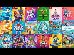 Top 18 Best Nintendo Switch FITNESS Games | Best FITNESS Games for Nintendo Switch (Updated)