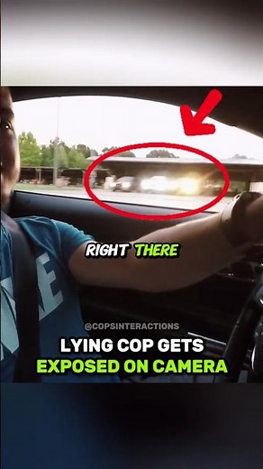 Lying Cop Gets Exposed On Camera