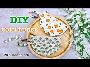 Adorable! Coffee Cup Coin Purse☕️How to Make Coin Purse🧵Step by Step Sewing Tutorial | P&K Handmade
