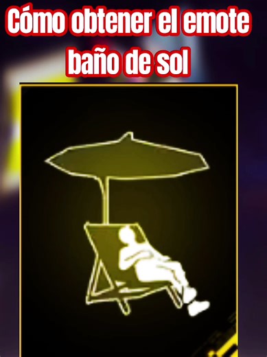 Logros y Tutoriales de Free Fire: Emote Baño de Sol