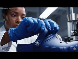 Inside a Modern Shoe Factory 🏭 | The Incredible Way Crocs Are Made