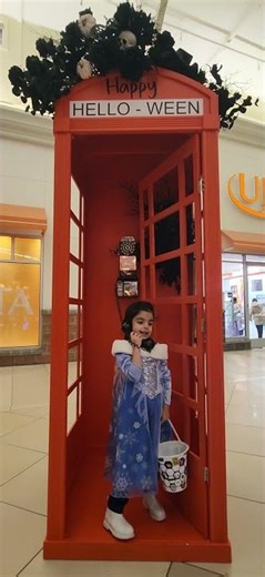 Mehar as Elsa on call with Ana #frozen #frozen2 #frozenmovie #elsa #letitgo