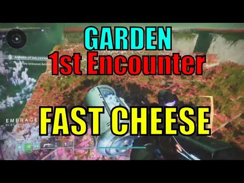 FAST 1st Encounter GOS Farm Cheese FUSION BOW Garden Of Salvation Raid