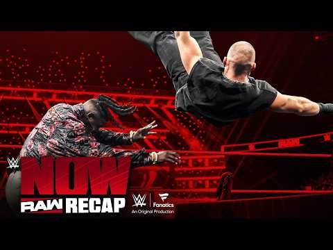 Bron Breakker CALLS OUT Paul Heyman during Oba Femi contract signing | Raw Recap: WWE Now