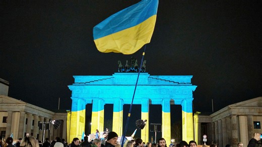 European leaders mark four years of war in Ukraine