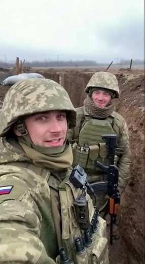 Ukraine Trench Moment