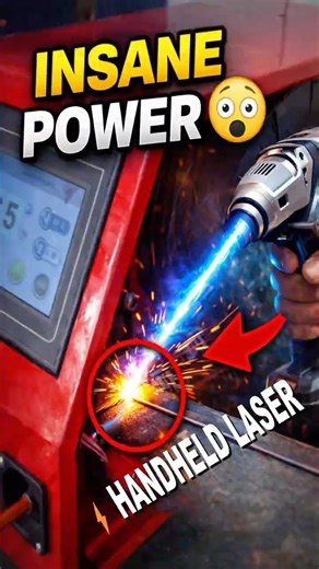 Laser Welding on Thin Sheet 😱 #shorts