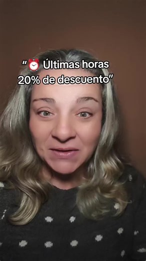 “Por si lo estabas pensando ⏰ La promo del 20% termina mañana. Info por privado 💌” #Promoción #ÚltimasHoras #ItWorks #Descuento
