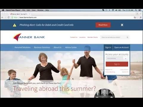 Banner Bank Online Banking Login Instructions