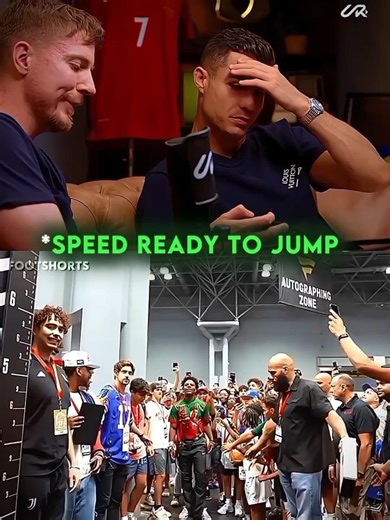 Ishowspeed breaks Ronaldo's jump record..🤯