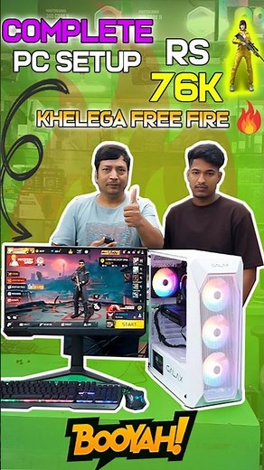 COMPLETE GAMING PC SETUP | RTX 5060 WITH SAMSUNG GAMING MONITOR | PC SETUP INDIA