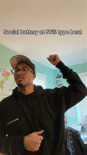 Social battery at 56% type beat