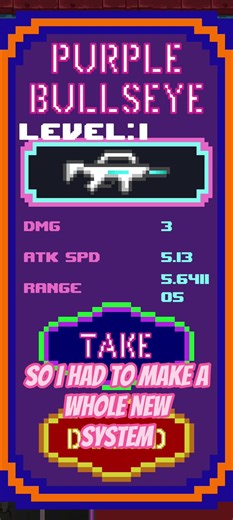 I reworked melee weapons in my game! Was it worth it?#roguelike #indiegame #endlessinvasion #shorts