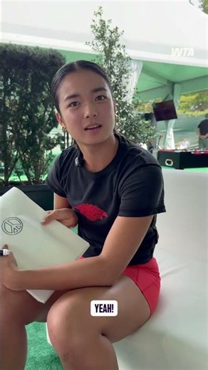 Alex Eala & her natural gift!☮️ If Alex were to have a monument in DC, it would be about peace! #WTA