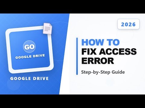 How To Fix Google Drive “You Need Access”