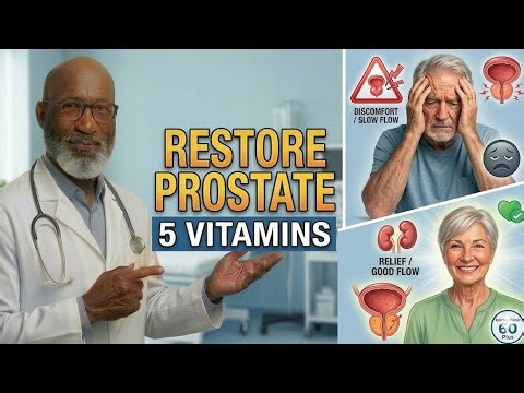 These 5 Vitamins Will Restore Your Prostate Health After 60!