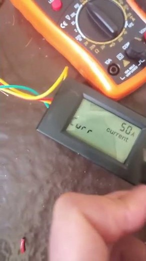 Setting a DC monitor to work with a 50A shunt