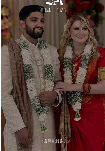 Shehan & Aimee’s Elegant Hindu Wedding Celebration