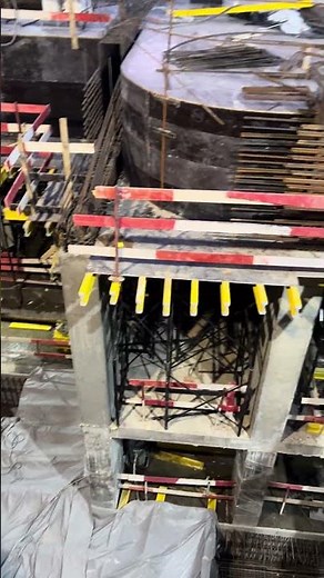 Deep Excavation with Steel Struts | Excavation Support System & Slope Stabilization | Construction