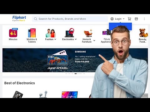 Flipkart Clone Website Using HTML & CSS | Full Code Tutorial