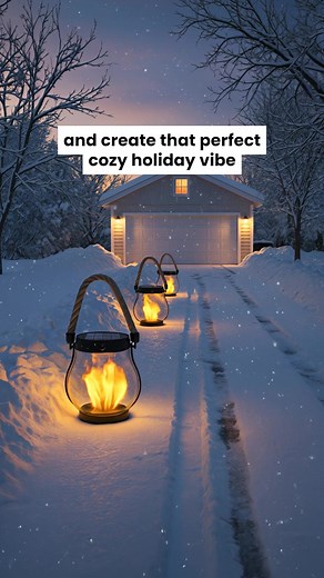 🎅 This Christmas… Your Garden Deserves Some Holiday Magic! Meet the lantern that glows with a warm, festive charm ✨ Powered by the sun, it shines all night to keep the Christmas spirit alive! 🌟 ✅ Solar-powered golden glow ✅ No cords. No hassle. Just light. ✅ Weatherproof for snowy nights ✅ Perfect for porches, parties & holiday decorations 🎄 | The Garden Mood