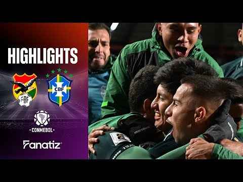 Bolivia vs Brazil 1-0 | Highlights | World Cup Qualifiers 2026