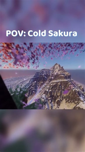 Beautiful Sakura Shaders in Minecraft 🌸