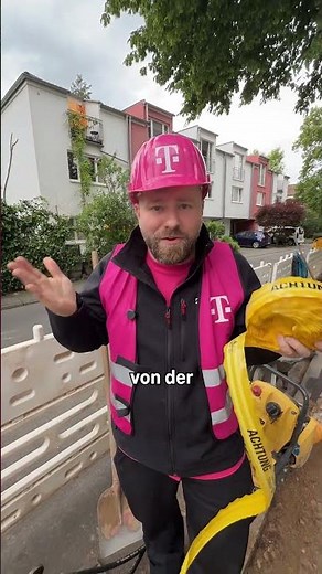 ACHTUNG! Hier liegt #Glasfaser von der Telekom.