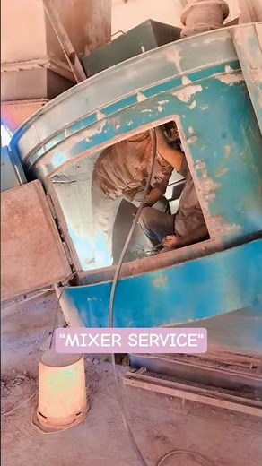 How to Maintain an Eirich Mixer | Heavy Industry #shorts #oldsong#song