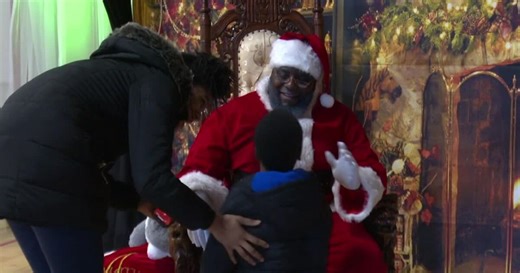 'This meant a lot to us': Local families meet Black Santa at 'A Soulful Holiday Village' in Appleton