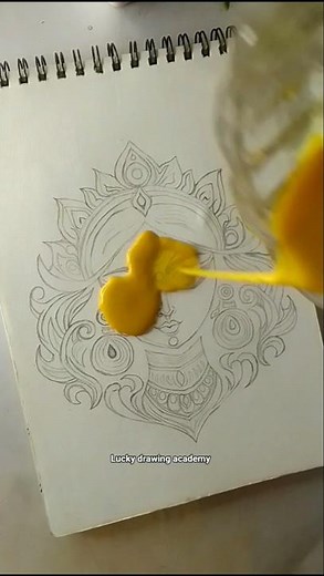 split art of maa Durga drawing 🔱❤️ part-1#trending #navratri #shortvideo #drawing #split #durga
