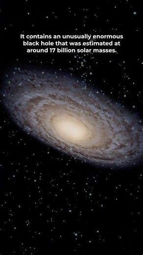 A Black Hole That Makes Up 14% of Its Galaxy 💎