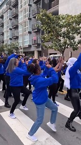 Proud to wear the blue and white, representing Zeta Phi Beta every step of the way. @phibetanation | Like No Other Greek