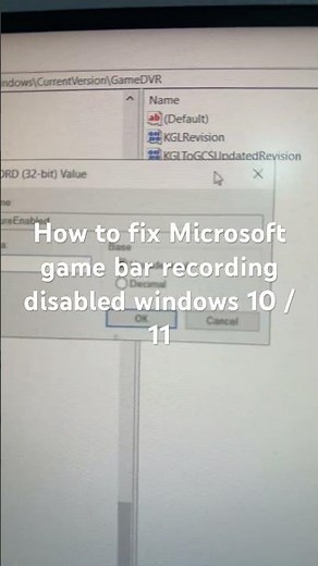 How to fix Microsoft game bar recording disabled windows 10 / 11 - Xbox game bar greyed out