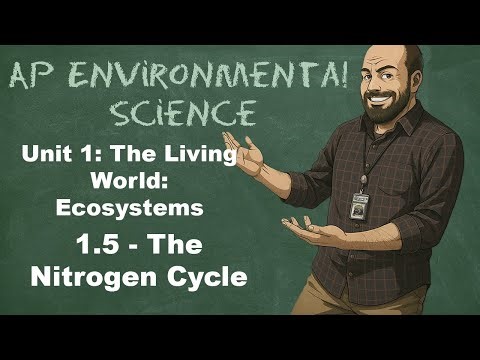AP Environmental Science Unit 1 - Topic 1.5 – The Nitrogen Cycle