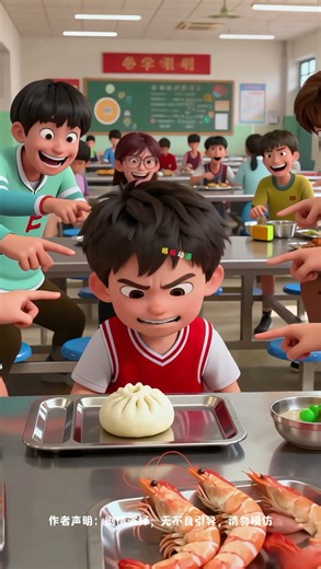 Big head's lunch only buns #2d #cartoon #animation