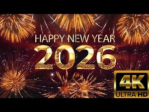 🎉 Happy New Year 2026 | 4k Celebration Video | Fireworks, Music & Wishes @Reenz- vlog
