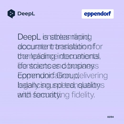 Accurate, secure document translation with DeepL is transforming...