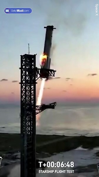 Space X successfully concludes launch and landing of Starship
