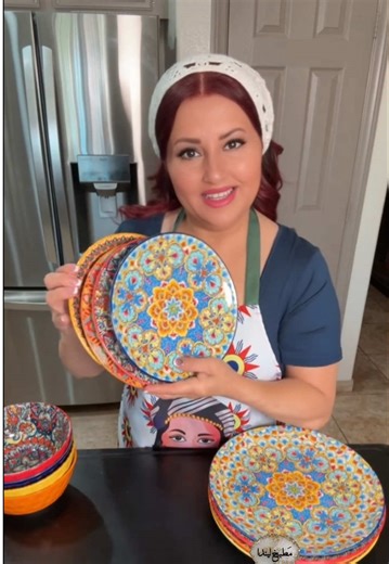 Spring picks Vancasso LUMI Series 12/18/24 -piece dinnerware set Bohemian style, porcelain plates, and Bowls lead- free space, saving microwave, and dishwasher, safe scratch resistant non-toxic for daily use ##مطبخ_ليندا##tiktok##foryoupage##tiktokshop##fyp