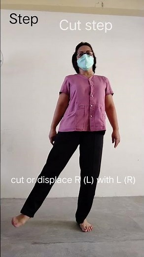 Common Philippine Folk Dance Steps: CUT STEP (for exercise/workout)