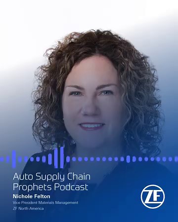 Tune in as ZF's VP of Materials Management, Nichole Felton, joins...