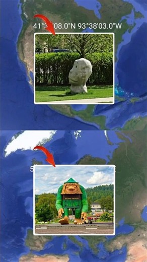 Top Finds😱 on Google Maps & Google Earth | Part 97 #shorts