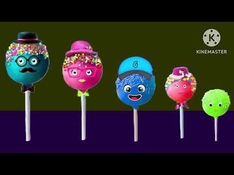 The Finger Family Cake Pop Family Nursery Rhyme | Cake Pops Finger Family Songs